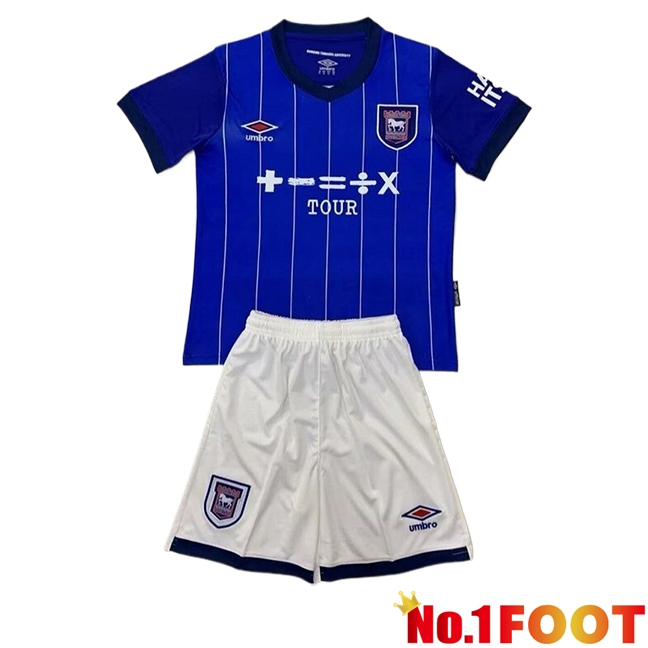 Ipswich Town Kids Home Football Jersey 2024/2025