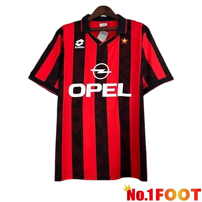 AC Milan Retro Home Football Jersey 1988/1989