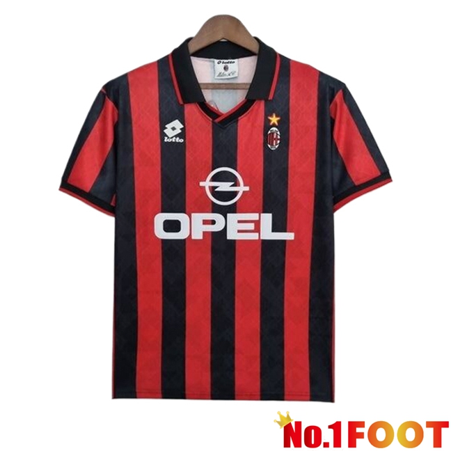 AC Milan Retro Home Football Jersey 1995/1996