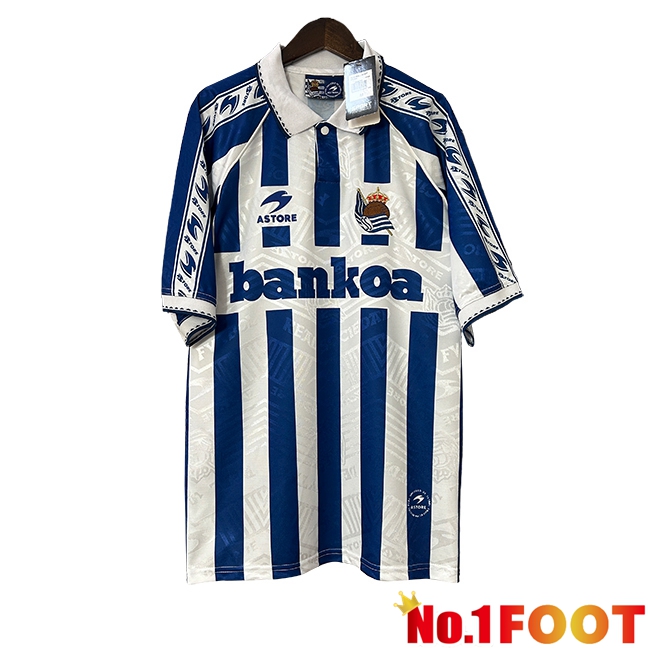 Real Sociedad Retro Home Football Jersey 1994/1995