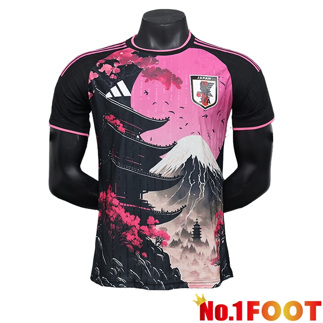 Japan Soccer Jersey Special Edition Pink/Black 2024/2025