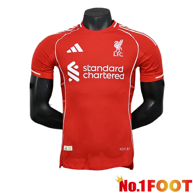 FC Liverpool Home Soccer Jersey Leaked Version 2025/2026