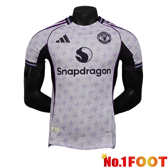 Manchester United Away Soccer Jersey Leaked Version 2025/2026