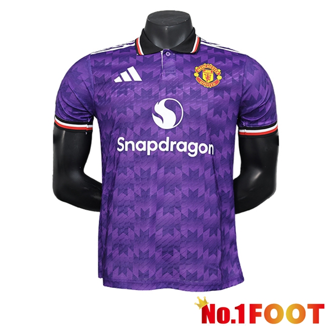 Manchester United Soccer Jersey Special Edition Purple 2024/2025