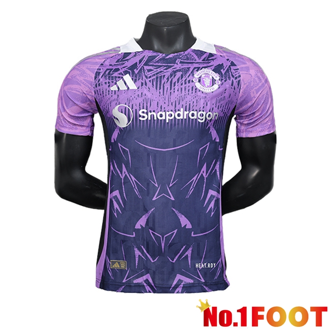 Manchester United Soccer Jersey Special Edition Purple 2024/2025