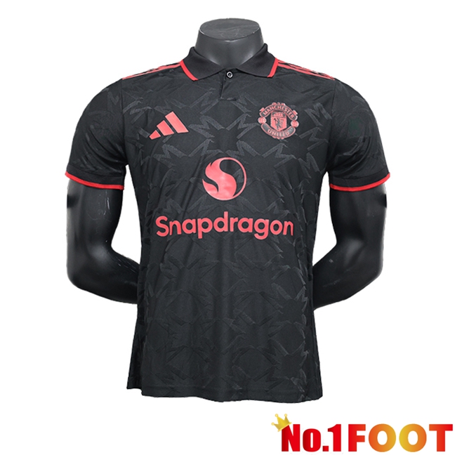 Manchester United Soccer Jersey Special Edition Black 2024/2025