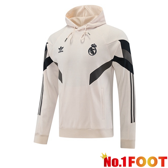 Real Madrid Training Sweatshirt Hoodie Yellow 2025/2026