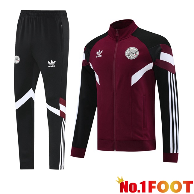 AFC Ajax kit Training Jacket Suit Red 2025/2026