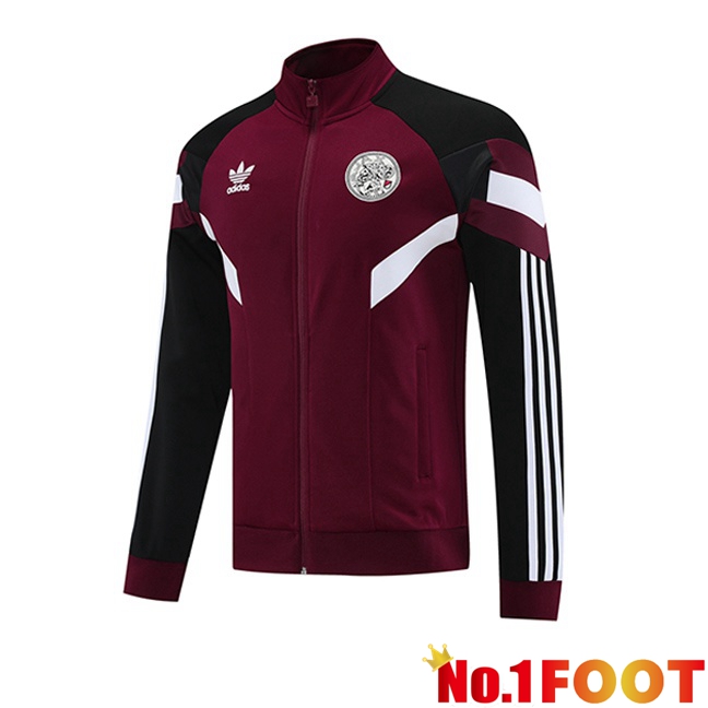 AFC Ajax Training Jacket Red 2025/2026