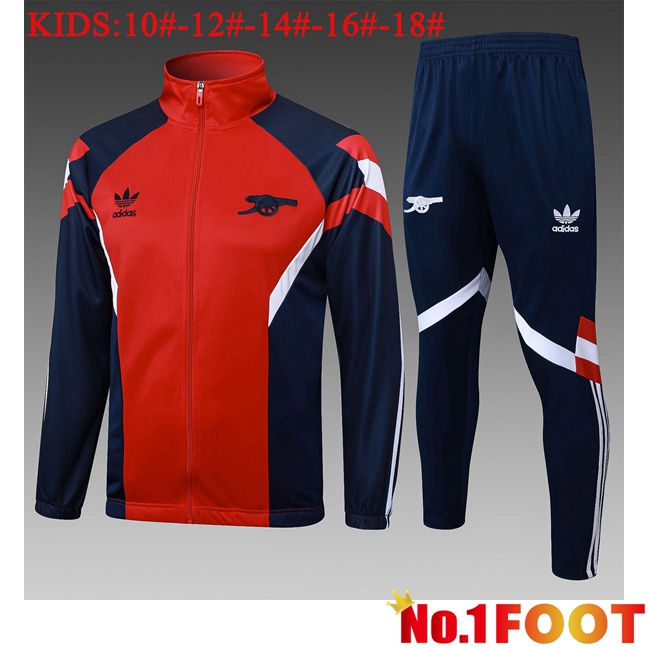 Arsenal Kids kit Training Jacket Suit Red 2025/2026