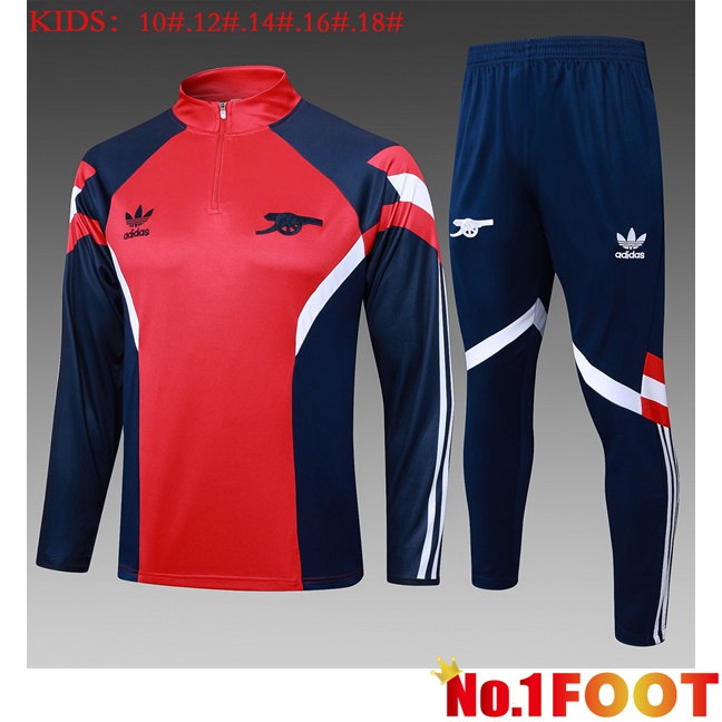 Arsenal Kids kit Training Tracksuit Red 2025/2026