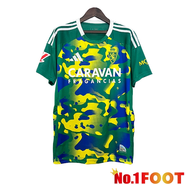 Zaragoza Soccer Jersey Special Edition Green 2024/2025