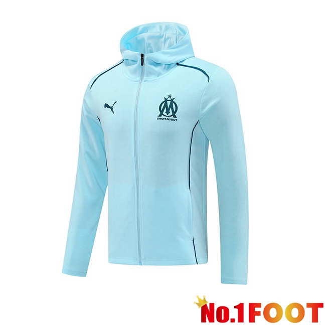 Marseille OM Windbreaker Blue 2025/2026