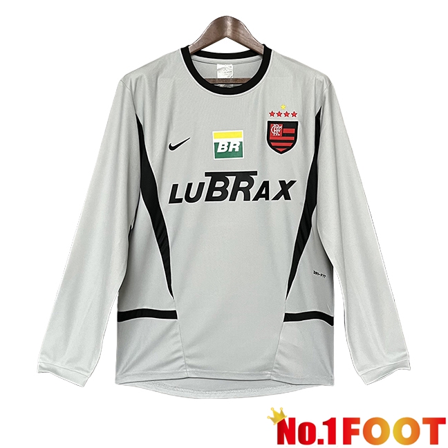 Flamengo Retro Goalkeeper Soccer Jersey Long sleeve 2002/2003