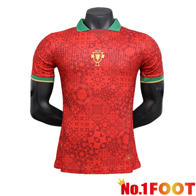 Portugal Soccer Jersey Special Edition Red 2024/2025