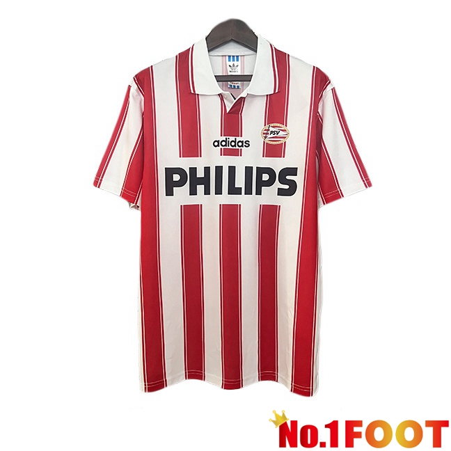 PSV Eindhoven Retro Home Soccer Jersey Red 1994-1995