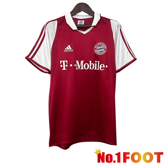 Bayern Munich Retro Home Soccer Jersey 2003/2004