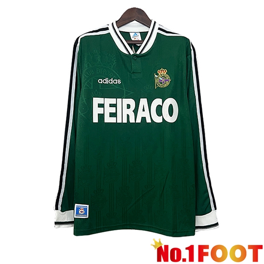 Deportivo La Coruna Retro Soccer Jersey Long sleeve 1999/2000