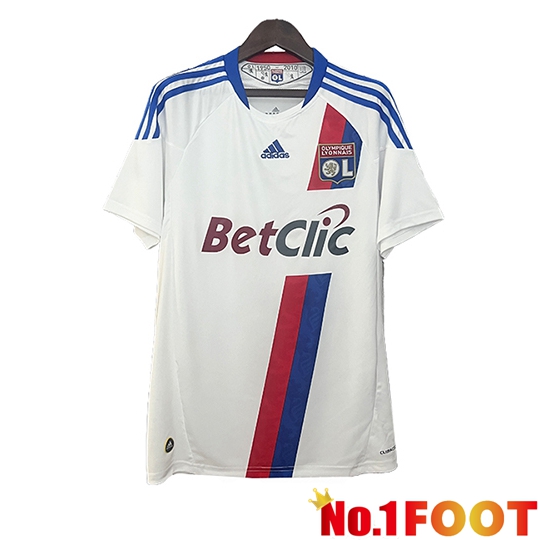 lyon Retro Home Soccer Jersey 2010/2011