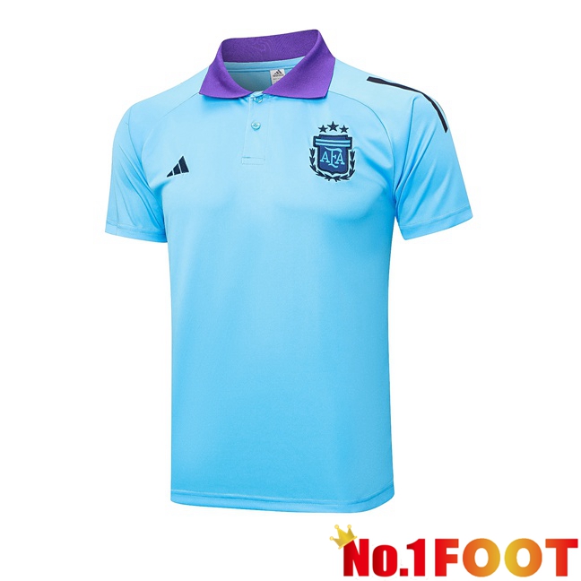 Argentina Soccer Polo Blue 2025/2026 - Click Image to Close