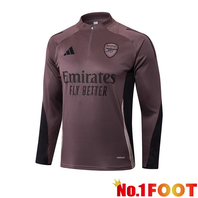 Arsenal Training Sweatshirt Purple 2025/2026