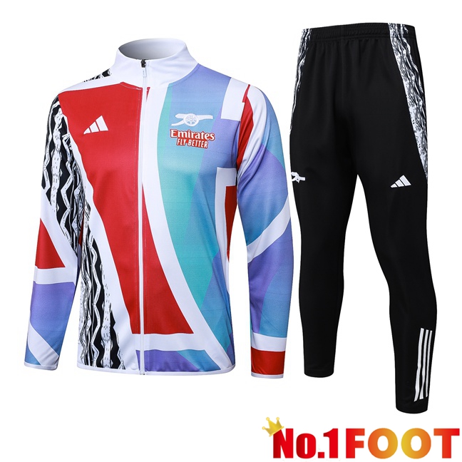 Arsenal kit Training Jacket Suit Red White 2025/2026