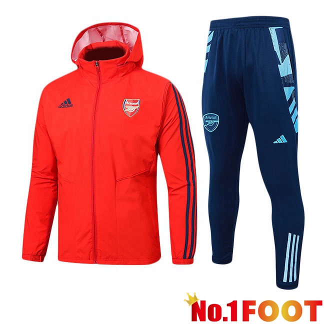 Arsenal Training Tracksuit - Windbreaker Red 2025/2026