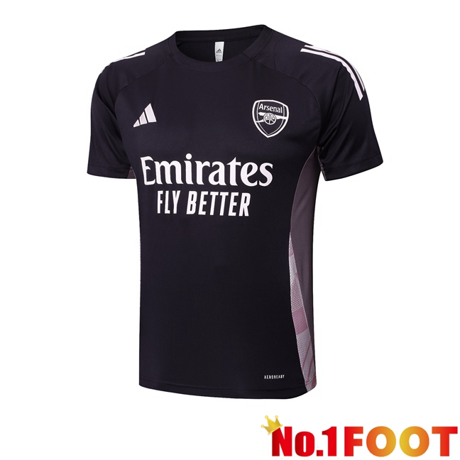 Arsenal Training T Shirt Black 2025/2026