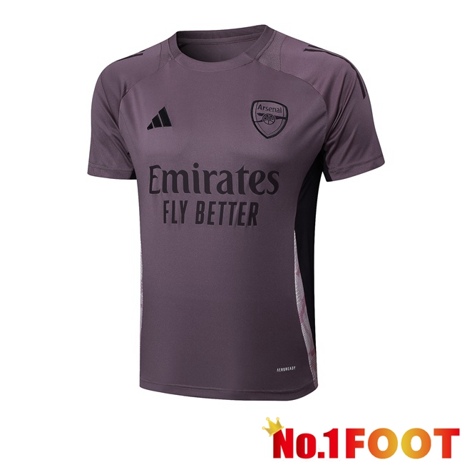 Arsenal Training T Shirt Purple 2025/2026