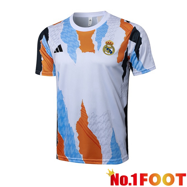 Real Madrid Training T Shirt White 2025/2026