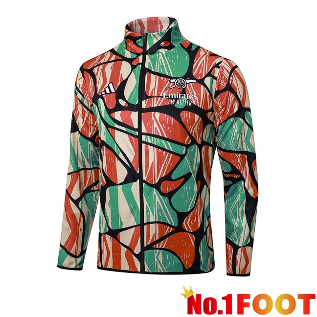 Arsenal Training Jacket Red Green 2025/2026