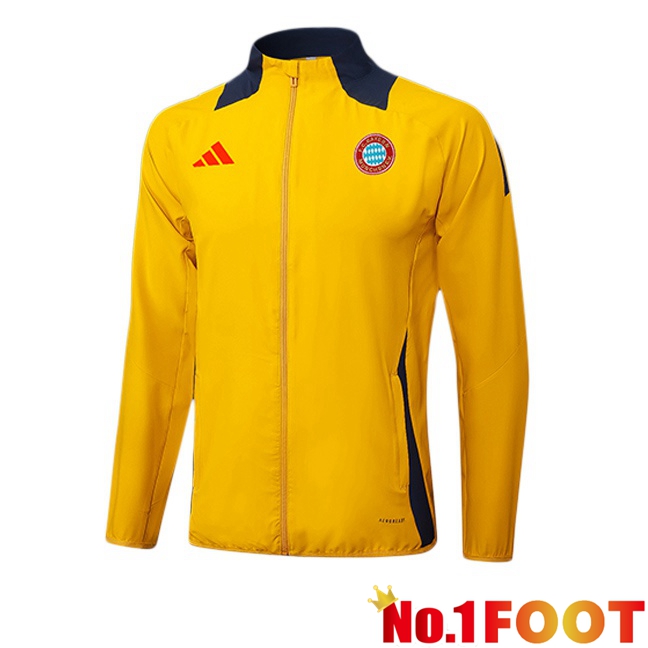 Bayern Munich Training Jacket Yellow 2025/2026