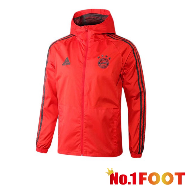 Bayern Munich Windbreaker Red 2025/2026