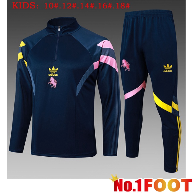 Juventus Kids kit Training Tracksuit Blue Royal 2025/2026