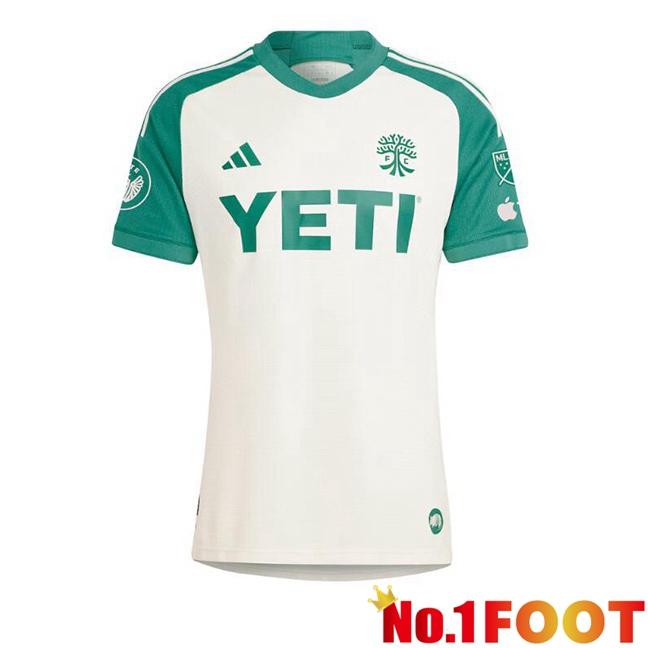 Austin FC Away Soccer Jersey White 2025/2026