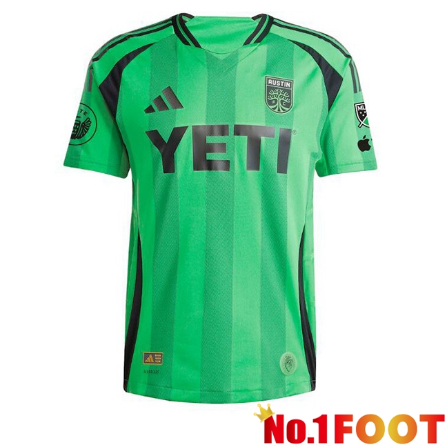 Austin FC Home Soccer Jersey Green 2025/2026