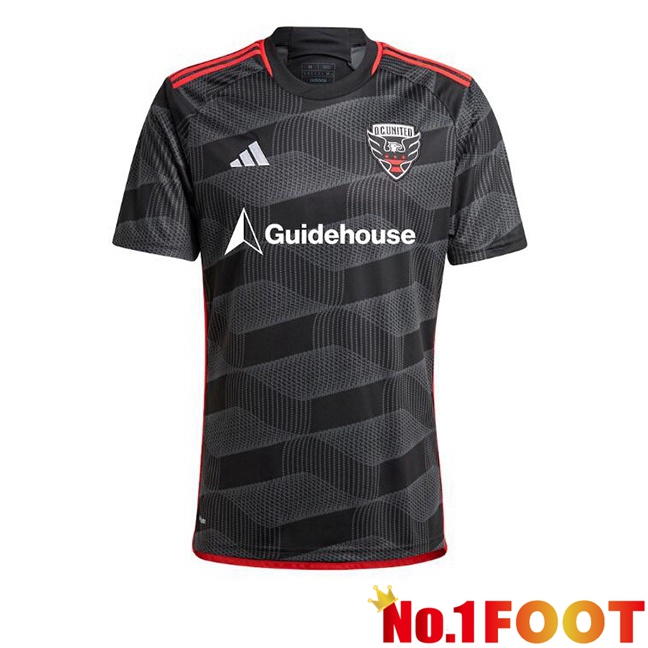 D.C United Home Soccer Jersey Black 2025/2026