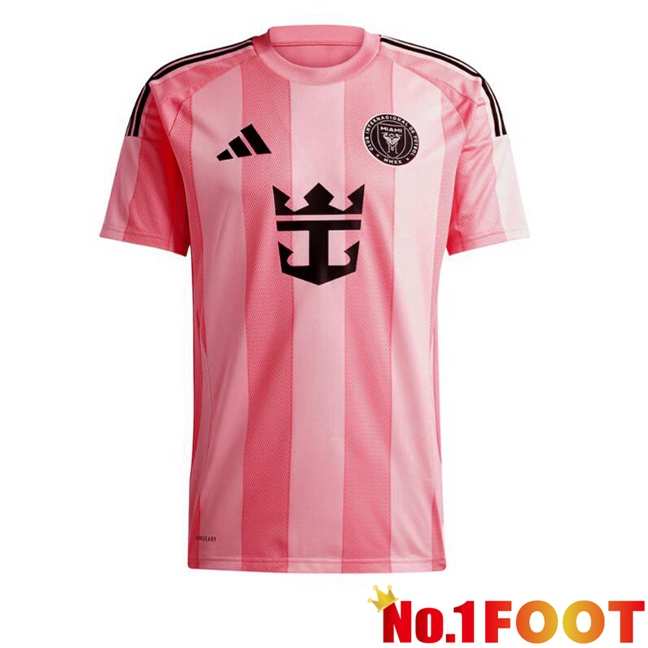 Inter Miami CF Home Soccer Jersey Pink 2025/2026