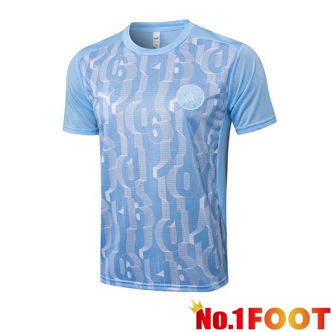 Manchester City Training T Shirt Blue 2025/2026