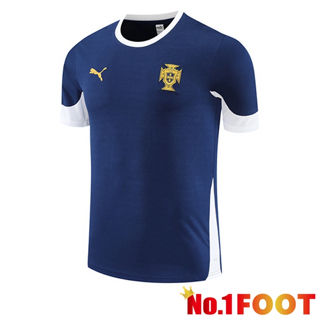 Portugal Training T Shirt Blue Royal 2025/2026