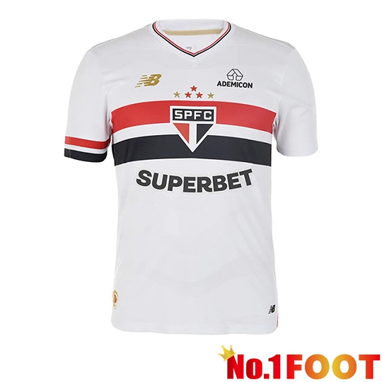 Sao Paulo FC Home New Soccer Jersey 2025/2026