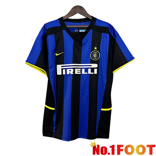 Inter Milan Retro Home Soccer Jersey 2002/2003