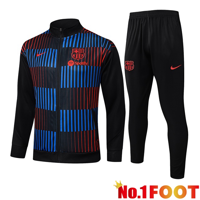 FC Barcelona kit Training Jacket Suit Blue Black Red 2025/2026