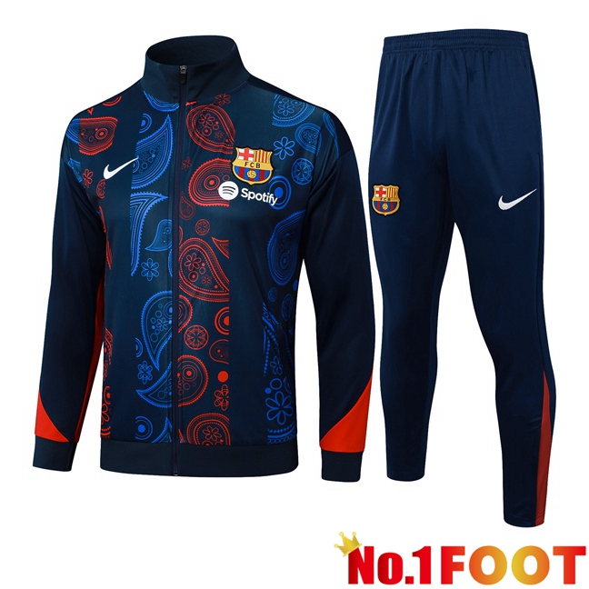 FC Barcelona kit Training Jacket Suit Blue Black Red 2025/2026