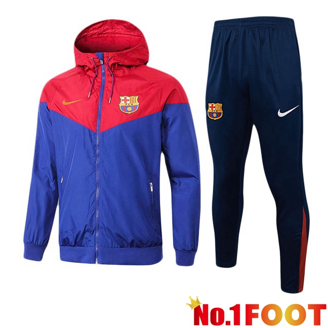 FC Barcelona Training Tracksuit - Windbreaker Red Blue 2025/2026