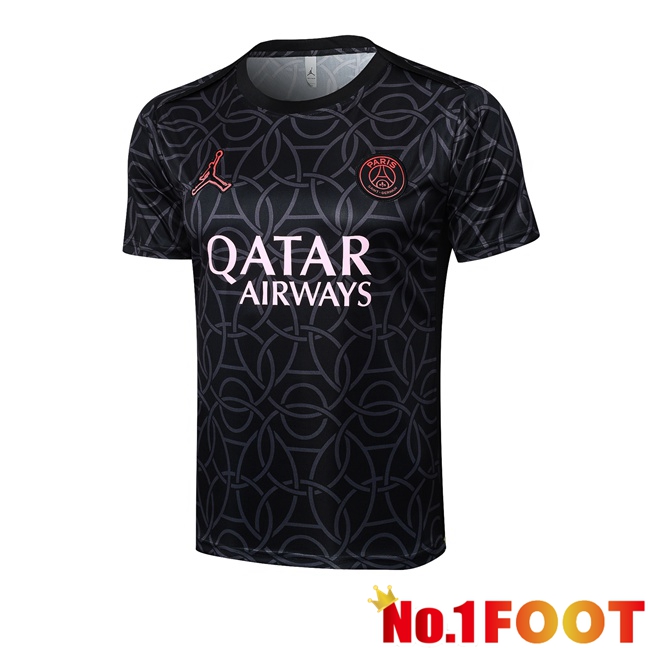 Jordan Paris PSG Training T Shirt Black 2025/2026