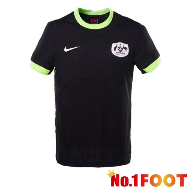 Australia Away Soccer Jersey Black 2025/2026