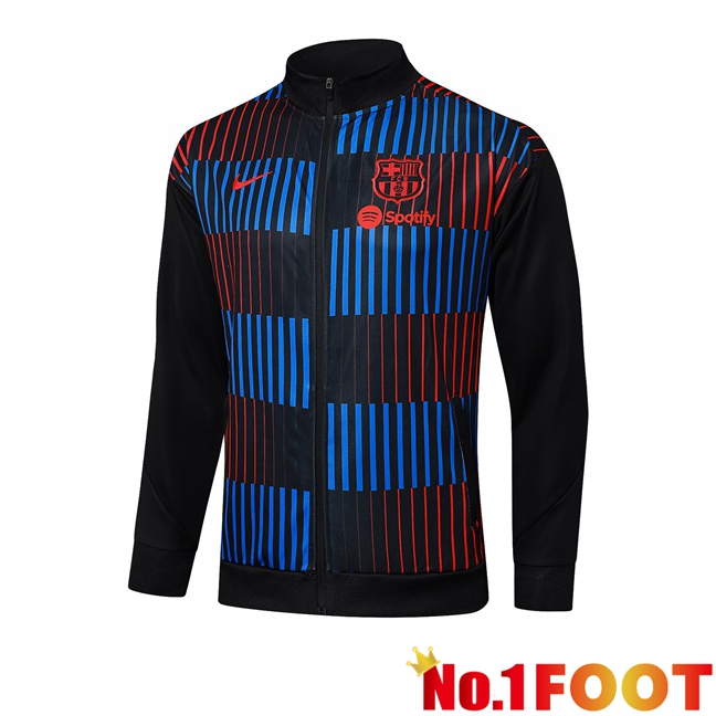 FC Barcelona Training Jacket Blue Black Red 2025/2026