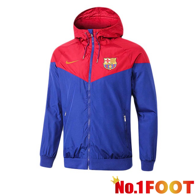 FC Barcelona Windbreaker Red Blue 2025/2026