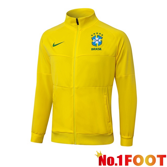 Brazil Training Jacket Yellow 2025/2026